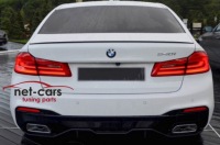 Купить Спойлер спойлер крышка багажника bmw 5 g30 m5 m набор матовая b, фото thumb