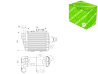 Купить Valeo интеркулер радиатор воздуха valeo 818349 hyundai tucson kia, фото thumb
