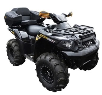 ЗАДНИЙ ЯЩИК 75 Л + СИДЕНЬЕ/СПИНКА Quad ATV Yamaha Kawasaki Suzuki Honda