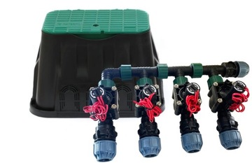 Коллектор Hunter 4 GZ PGV 1 дюйм, люк 25 мм