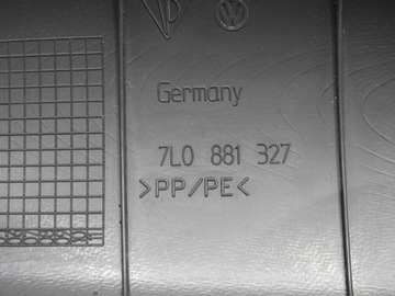 фото thumb №8, Защита обивка консоли левая vw touareg i