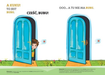 Bubu uczy się mówić Bubu już mówi Interaktywna książeczka do stymulacji 2w1