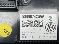 фото thumb №9, Passat b8 панель перемикач обдув кондиціонера 5g0907426aa