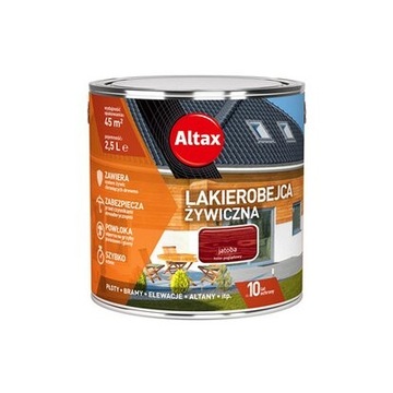 ЛАК ИЗ СМОЛЫ ALTAX ДЛЯ ДЕРЕВА ЯТОБА 2.5Л