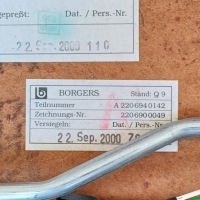 фото thumb №11, Полка багажника задняя mercedes w220 s w220 sedan a2206940142 nr14