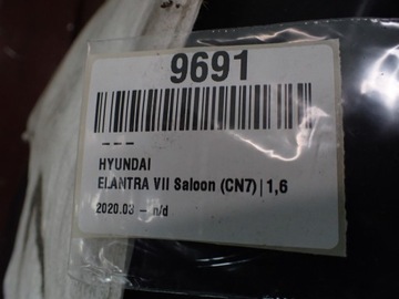 фото thumb №7, Подкрылок правый перед hyundai elantra vii салон 1.6 2024r 86814-aaaa0 9691
