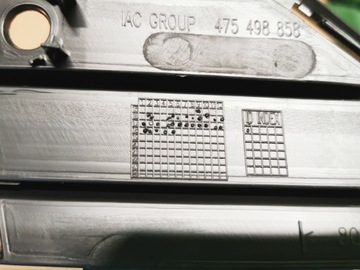 фото thumb №9, Opel mokka x рестайлінг 16-19 середня решітка бампера передньої перед нова