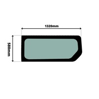 фото thumb №1, Скло бічна ліва задня long nissan nv-300 2016-