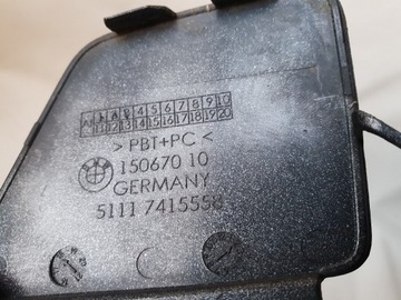 фото thumb №7, Bmw 5 g30 g31 17-20 заглушка na hak бампер перед