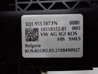 Перемикач  перемикач підрульовий  стрічка 5q1953549d skoda octavia iv 5e3 21r Київ, фото thumb