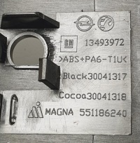 Рамка защита панель opel adam 13493972 Оригинал, фото thumb