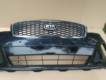 фото thumb №10, Kia sorento 17- рестайлинг бампер переднее bez отверстий hit