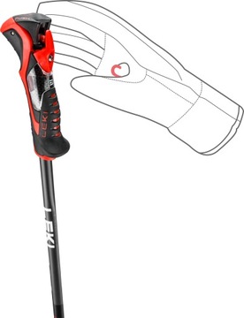 Лыжные палки Leki AIRFOIL 3D 65367951 130см