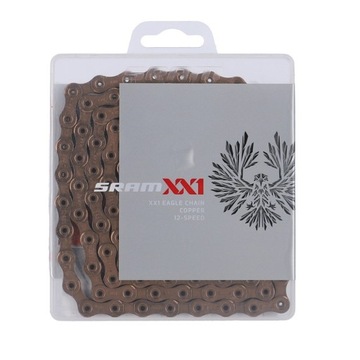 Велосипедная цепь Sram PC XX1 Eagle, медь, 12 рядов, 126 звеньев + звено
