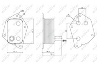 фото thumb №12, Nrf радиатор масла hyundai 1,5crdi 05-
