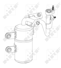 фото thumb №9, Осушувач кондиціонера volvo c30 06- 33368 nrf