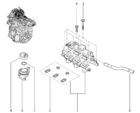 фото thumb №7, Вентиляция картера масла renault scenic iii 2.0 dci 8200924262