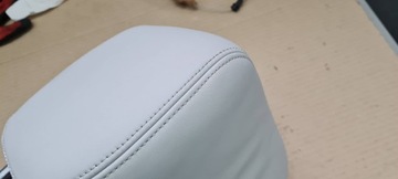 фото thumb №9, A6 c7 eg рестайлінг підголівник сидіння лівий праві срібний місяць шкіра 4g8881901ad