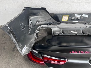 фото thumb №11, Кришка зад задня спойлер лампи бампер зад bmw m8 f92 g15 колір 490