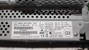 фото thumb №10, Радіо екран дисплей навігація vito mercedes w447 a4479002405