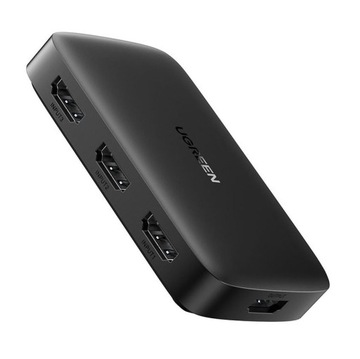 РАЗДЕЛИТЕЛЬ UGREEN SWITCH 3x РАЗДЕЛИТЕЛЬ HDMI 4K, 30 Гц ПЕРЕКЛЮЧАТЕЛЬ PLUG & PLAY