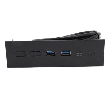 TXD167 5,25-дюймовый двойной USB-концентратор на передней панели