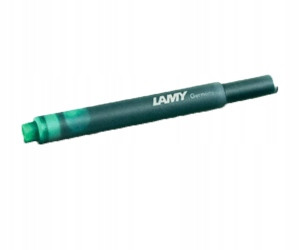 ПЕРЬЕВАЯ РУЧКА LAMY PEN С ЗАПРАВКОЙ ЗЕЛЕНЫХ ЧЕРНИЛ