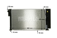 фото thumb №9, Радіатор toyota auris/corolla 1,4-1,6 07-