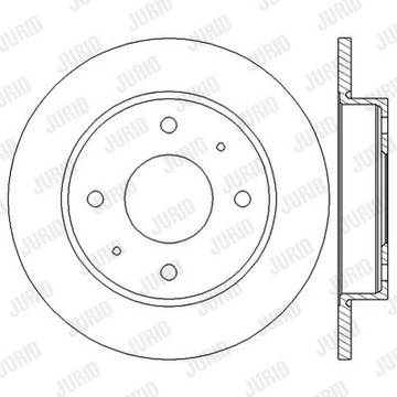 фото thumb №1, Диски гальмівні jurid 562574jc