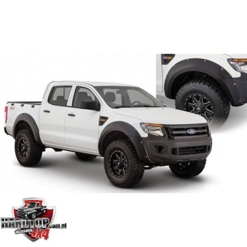 фото thumb №1, Расширители крыльев bushwacker ford ranger 2011+