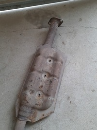 фото thumb №10, Subaru forester v 19- труба выхлоп гаситель конечный 2.5b usa