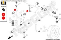 фото thumb №8, Сайлентблок рычага tedgum 00586743 7700302116