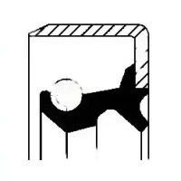 Купити Кільце ущільнювальний ступиця задній 19019057b, фото thumb