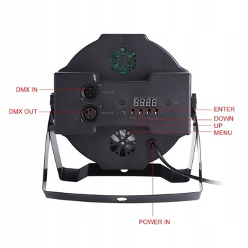 COLORFON LED PAR FLIGHT 72W RGB