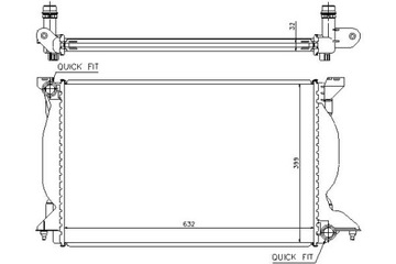 фото thumb №14, Радиаторов воды nissens 60302a