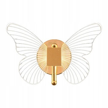 Светодиодный настенный светильник Gold Butterfly Настенное освещение