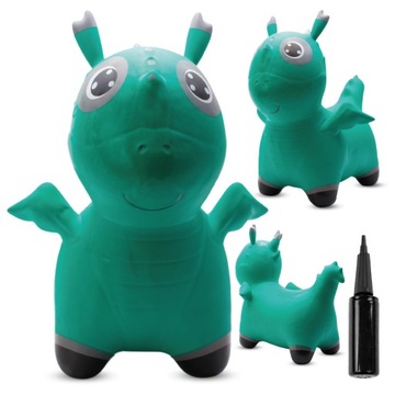 Джемпер детский с насосом DINO, зеленый