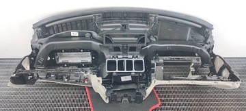 фото thumb №8, Капот панель роздавальна консоль чорна шкіра ремені volvo s90 ii європа