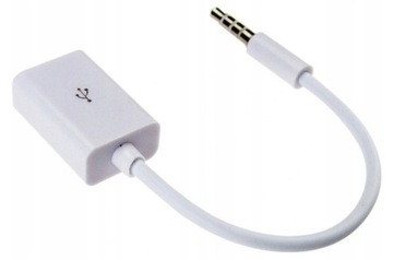 АДАПТЕР AUX КАБЕЛЬ МИНИ-ДЖЕК 3,5 ММ USB IPHONE IPOD