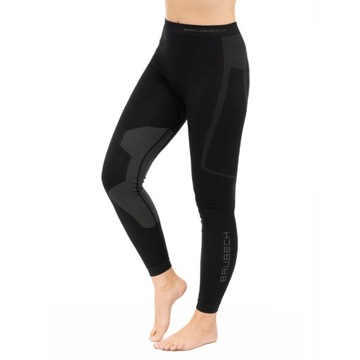 Damskie legginsy termoaktywne Brubeck DRY XL