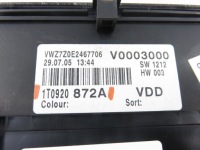 фото thumb №5, Спідометр  vw touran i 2.0 tdi 16v 1t0920872a 110080218023