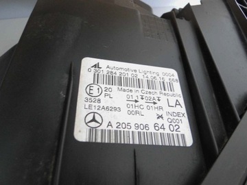 фото thumb №10, Mercedes c w205 205 рестайлинг лампа левая обычная h7 eu