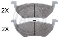 фото thumb №13, A.b.s. 37674 набор тормозных колодок тормозных, тормоза дисковые