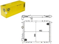 Купить Hella радиатор воды renault clio 2 1.9 d b/cb0e, фото thumb