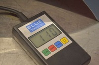 фото thumb №11, Капот крышка двигателя голубой volvo v70 2 ii 00-07