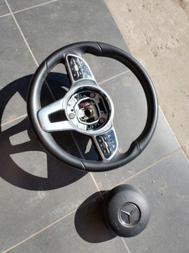 фото thumb №7, Mercedes w177 кермо мультифункція подушка w керма air bag ідеальні