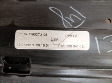 фото thumb №10, Руль воздуха жалюзи bmw x6 51647177876