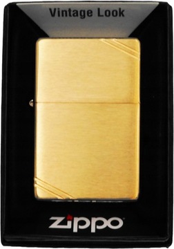 Подарочный набор ZIPPO VINTAGE BRASS BRUSHED*№3