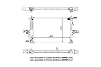 фото thumb №2, Радиаторов volvo c70 s60 s80 v70 ii xc70 nrf