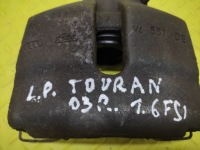 фото thumb №6, Vw touran 1.6 fsi суппорт тормозной левый перед